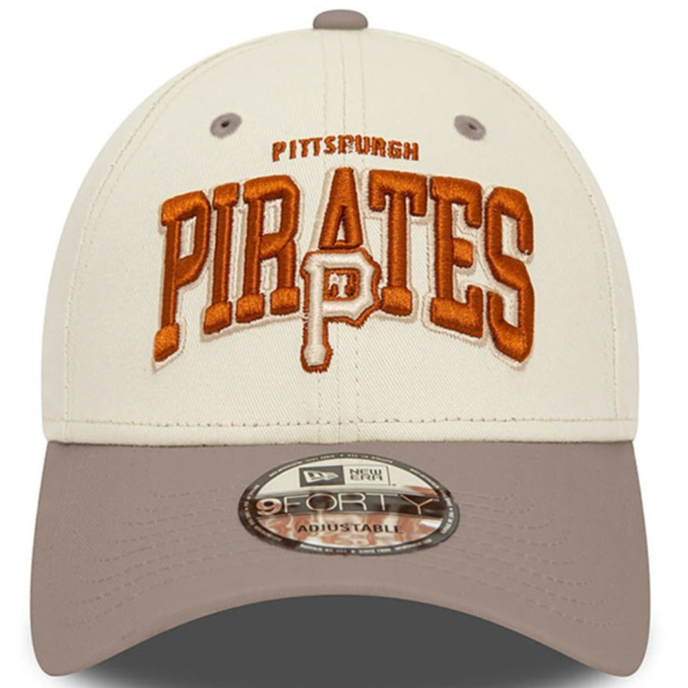 New Era - 9Forty Pittsburgh Pirates White Crown - Ivory